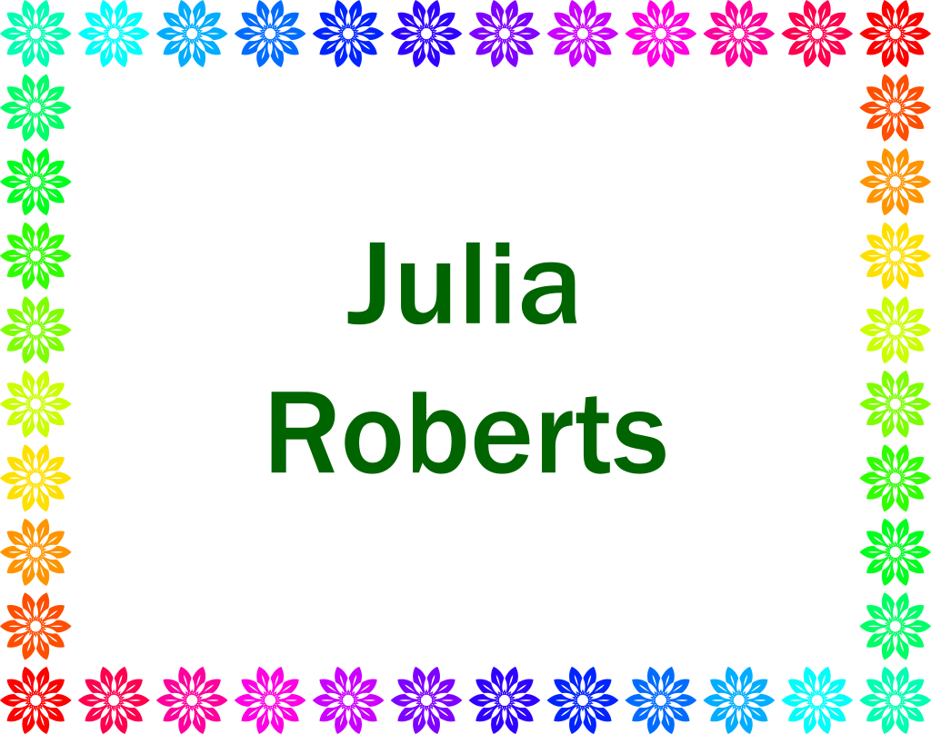 Julia Roberts ilustran obrzek