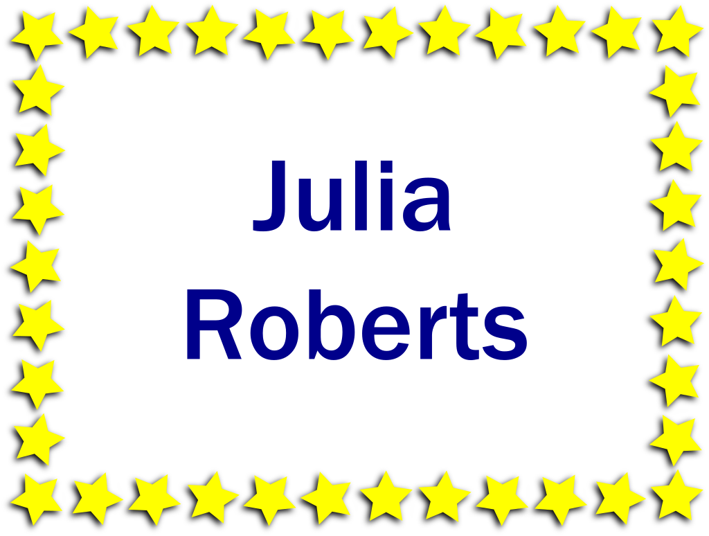 Julia Roberts ilustrační obrázek